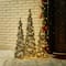 Glitzhome® Lighted Christmas Cone Tree Outdoor Décor Set